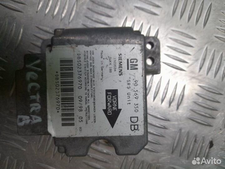 Блок управления Airbag SRS Opel Vectra B седан 1.6