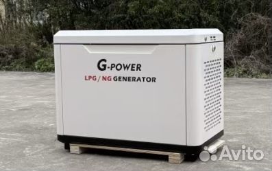 Газовый генератор 9 кВт g-powerSL9000SE3 трехфазны