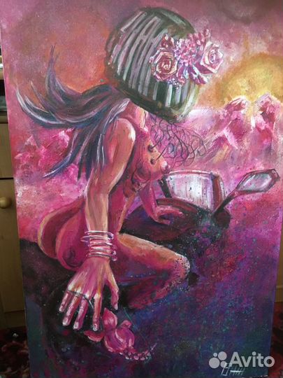 Авторская картина - Всадница