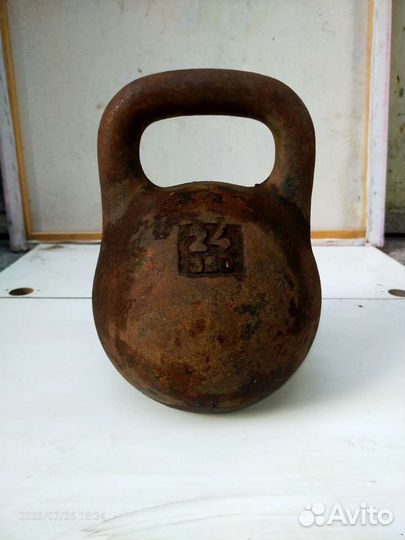 Гиря 24 кг, СССР