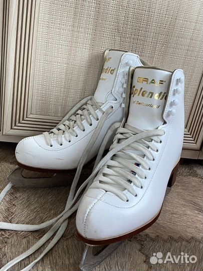 Коньки Graf Splendid New 38-39р