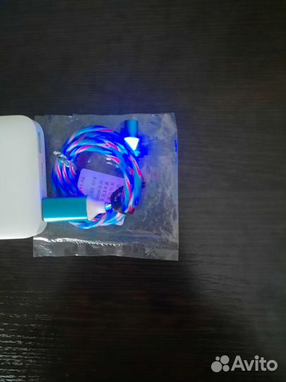 Светодиодный магнитный USB кабель