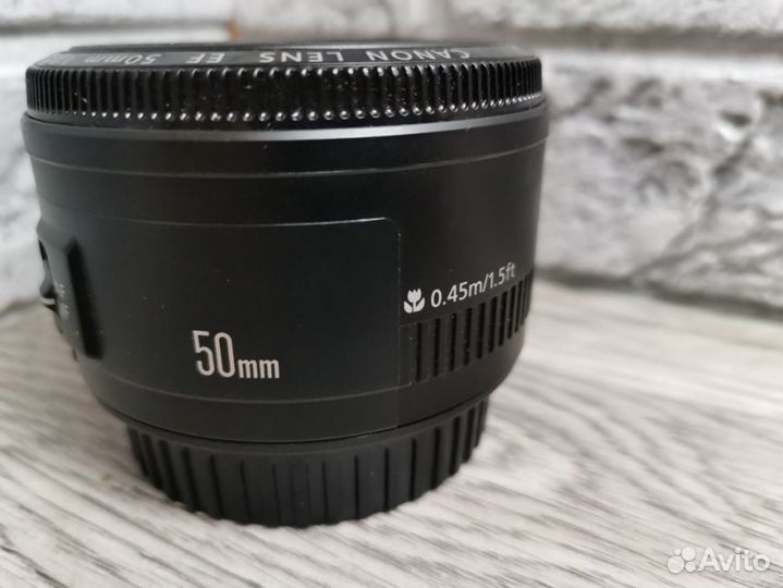 Объектив Canon EF50mm f/1.8 ll