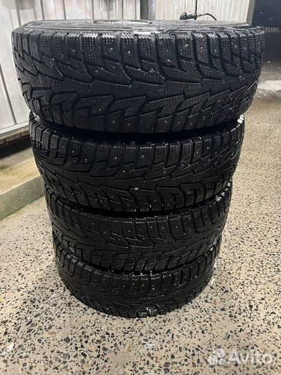 Литые диски р 15 5 139,7 нива УАЗ с зимней резиной