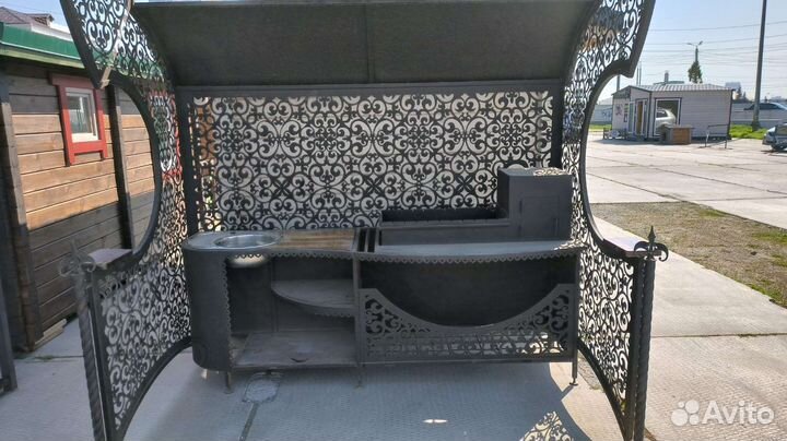 Мангальная зона для кафе