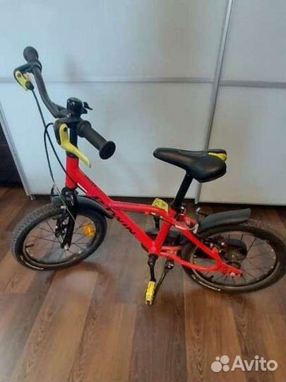 Велосипед btween 16 дюймов алюминиевый