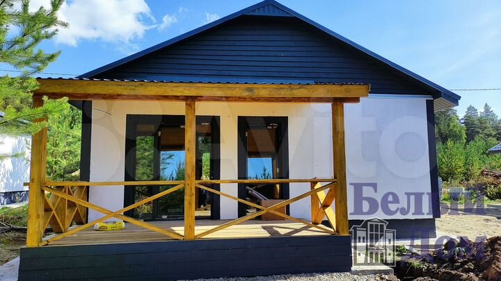 Коттедж 86 м² на участке 5,5 сот.