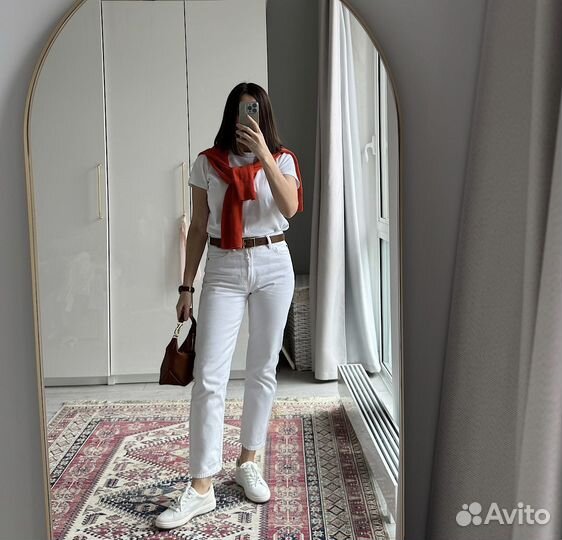 Джинсы женские белые massimo dutti