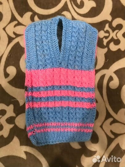 Вязанные жилетки детские