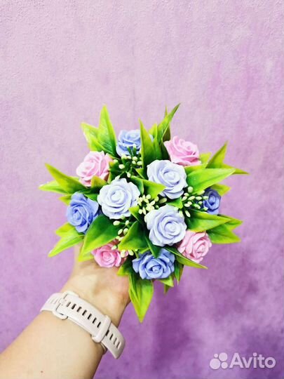 Букеты из мыла