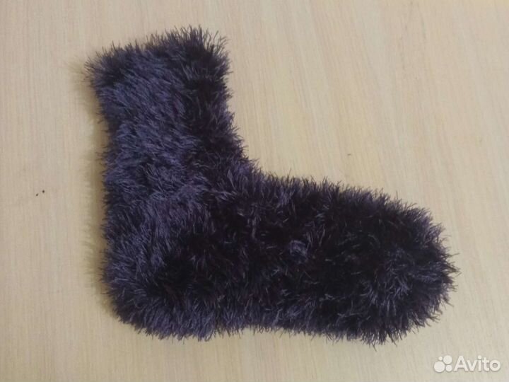 Носки из пряжи травка