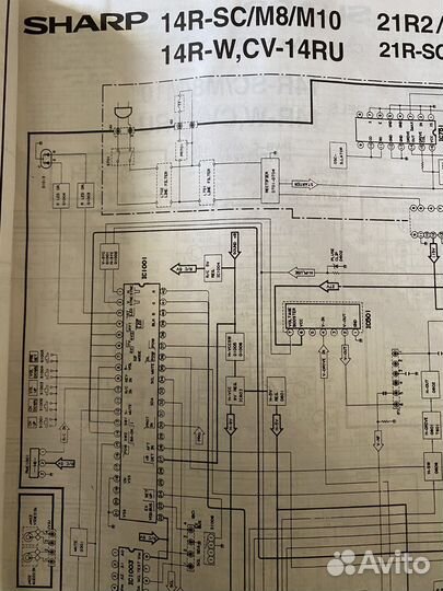 Альбом схем зарубежных телевизоров