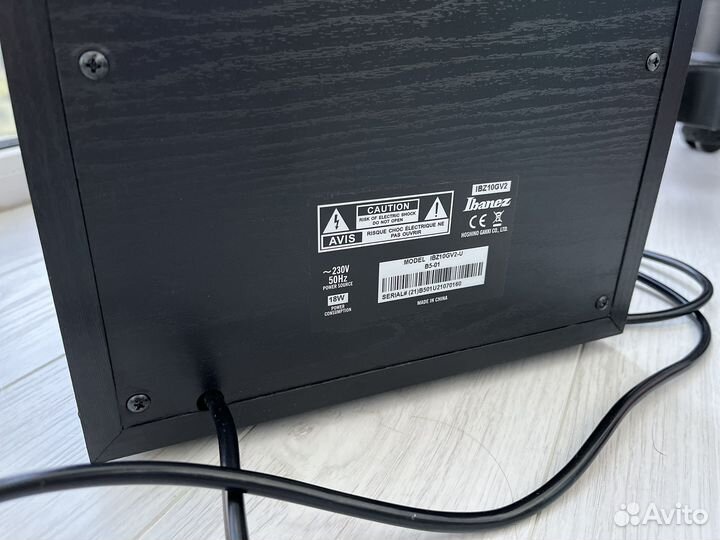 Комбосусилитель ibanez IBZ10GV2