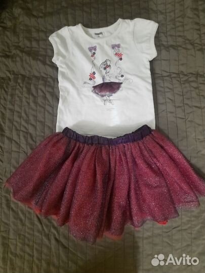 Вещи пакетом на девочку 92 98