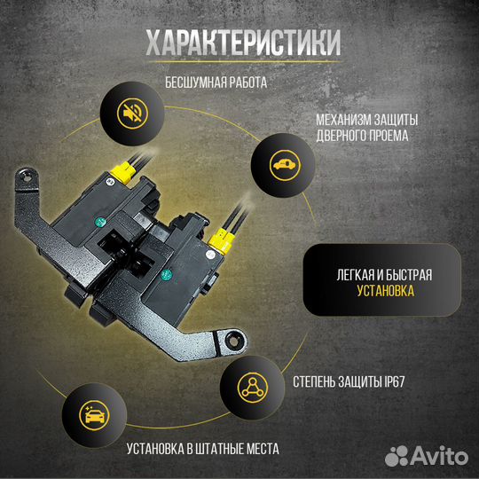 Доводчики дверей Jaguar I-Pace 2018-2022