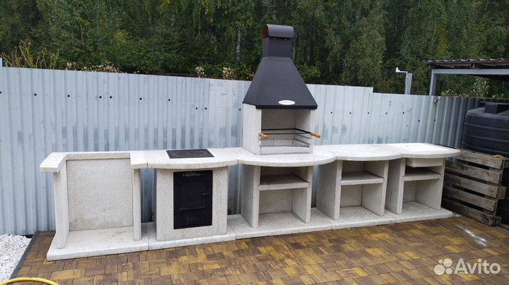 Мангальная зона, гриль комплекс с гарантией