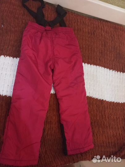 Утепленные брюки