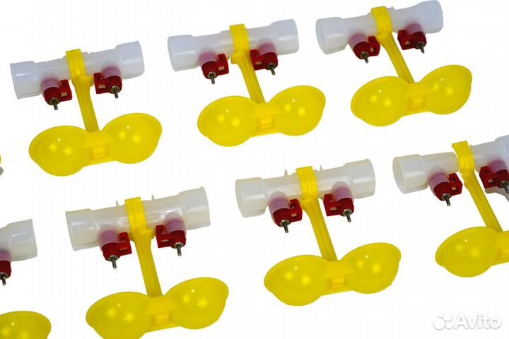 Поилка ниппельная двойная