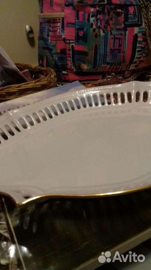 Подносы металл и фарфор