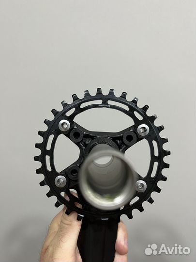 Шатуны и звезда shimano deore m5100-32