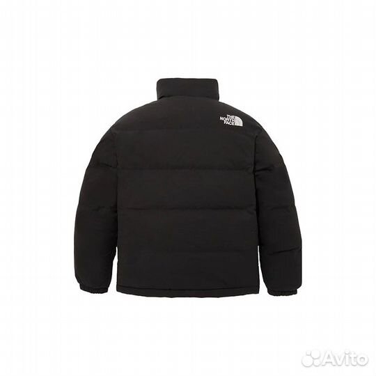THE north face Down Jackets Unisex Black+Shopping Bag (XL)(35)