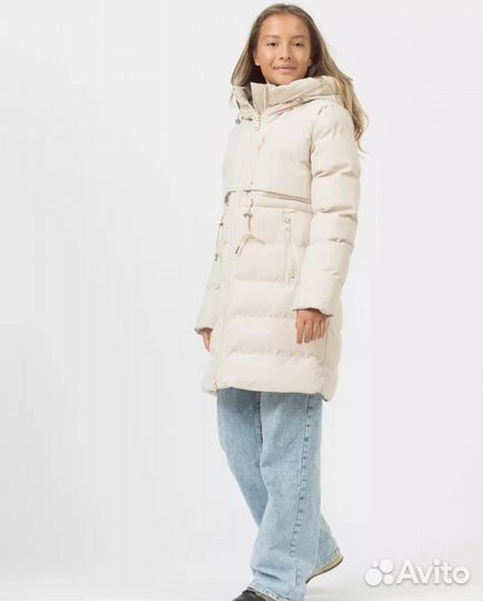 Пальто для девочки зимнее новые