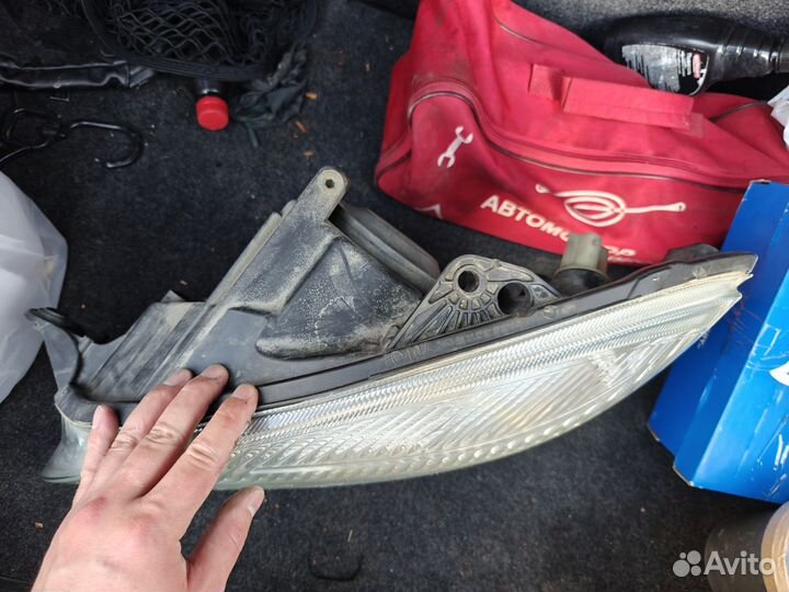 Фара левая Skoda Fabia/Roomster 2007-2010 (Дорест)