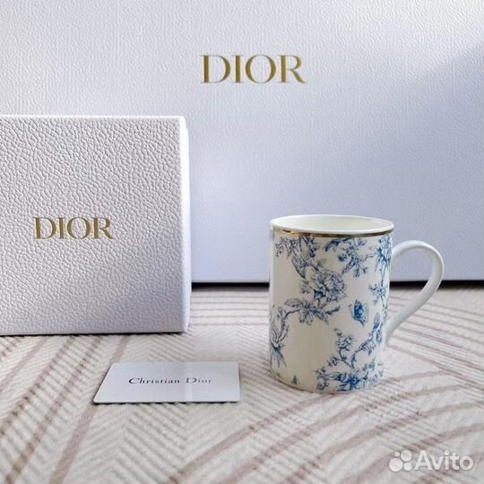 Кружка Dior фарфор посуда