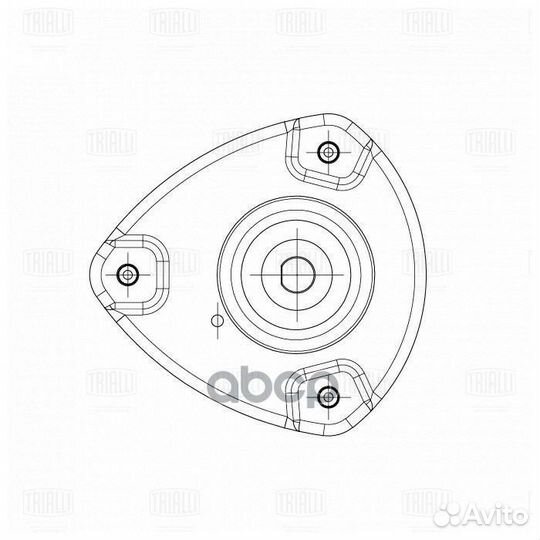 Опора стойки перед. для а/м Kia Rio (05) (прав.)