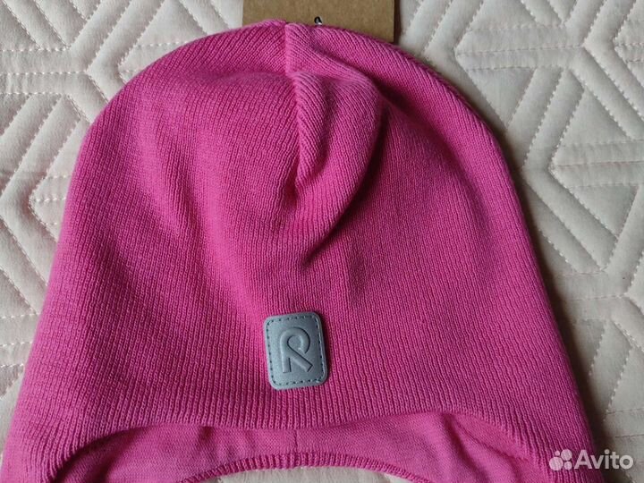 Новая весенняя шапка 48 Reima девочки фуксия