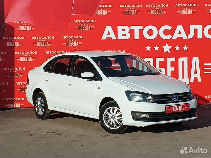 Volkswagen Polo 1.6 МТ, 2019, 106 000 км