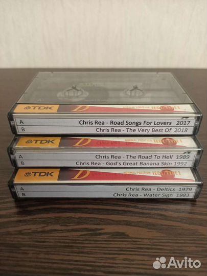 Кассеты с записью Крис Реа