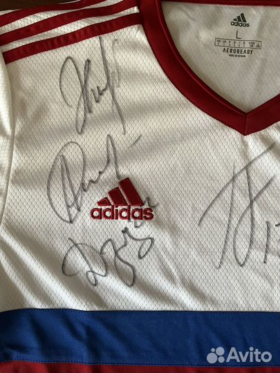 Футболка фк «Зенит» с автографами футболистов