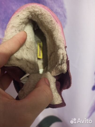 Ботинки зимние для девочки 28 размер