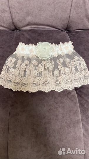 Кружевной уголок на выписку