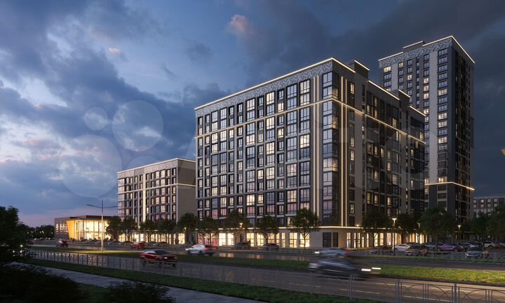 1-к. квартира, 44 м², 16/24 эт.