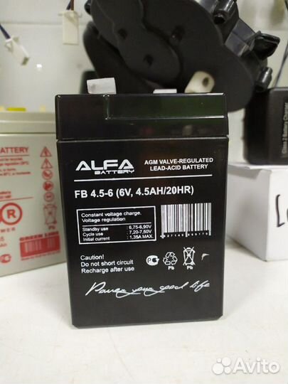 Аккумулятор на электромобиль 6В