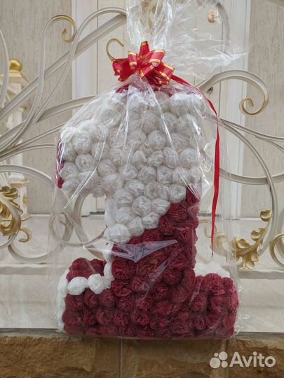 Цифра 1 на годик девочке, высота 53 ширина 37