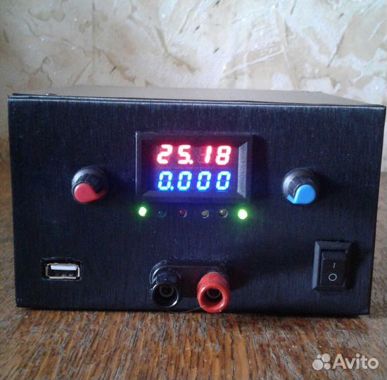 Лабораторный блок питания 25v 8 А