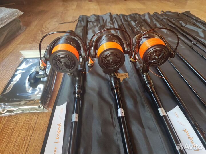 Комплект для карповой ловли 3+3 eastshark