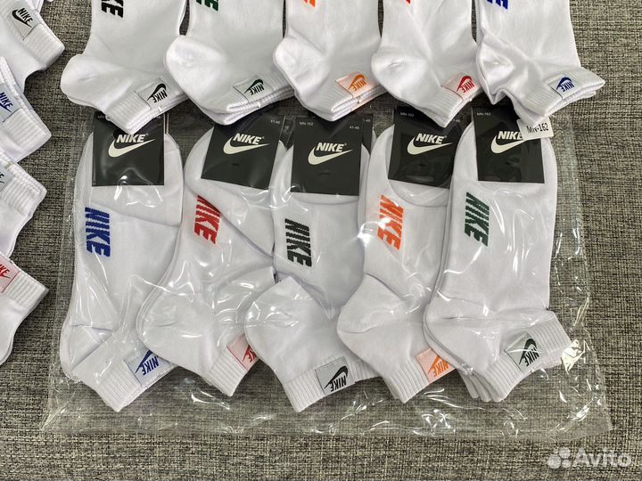 Носки nike короткие 10 пар