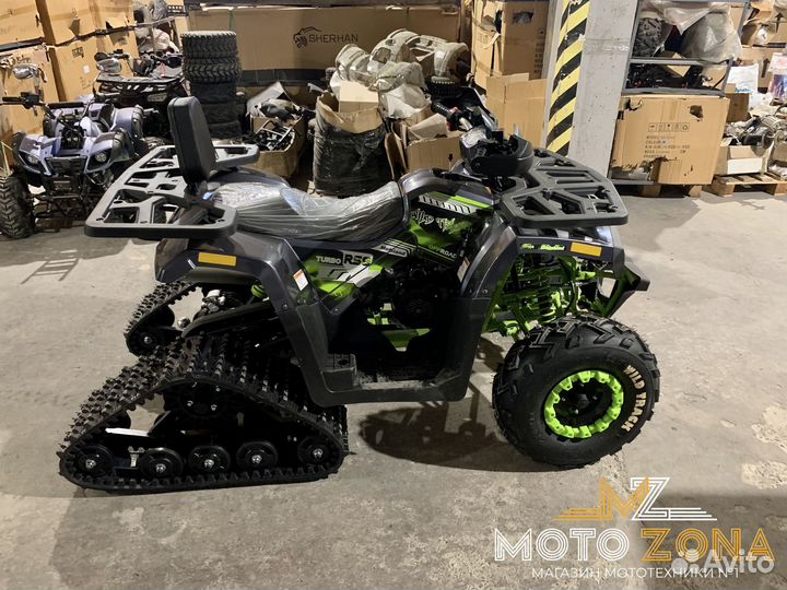 Снегоход-квадроцикл Motoland Wild Track 200 Lux