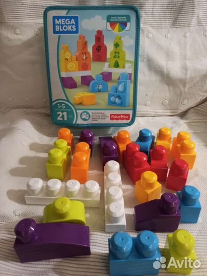 Кубик конструктор mega blocks