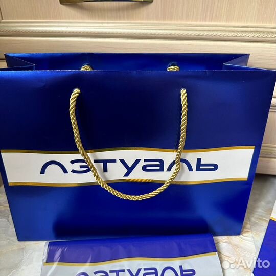 Бумажный пакет Летуаль