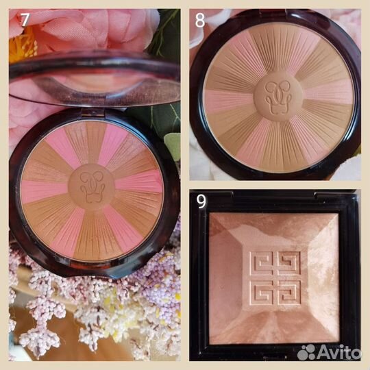 Бронзер. Хайлайтер. Румяна