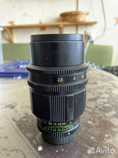 Обьектив Таир 11А carl zeiss jena Sonnar 135/3.5