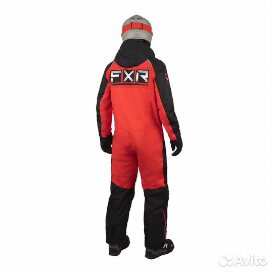 Комбинезон FXR Recruit без утеплителя Black/Red, M