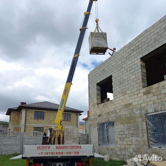 Услуги манипулятора, Грузоперевозки, Воровайки
