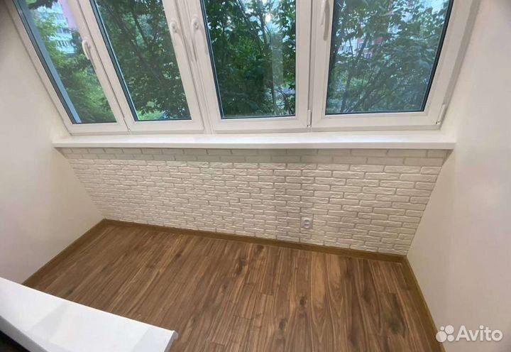 Отделка балконов и лоджий