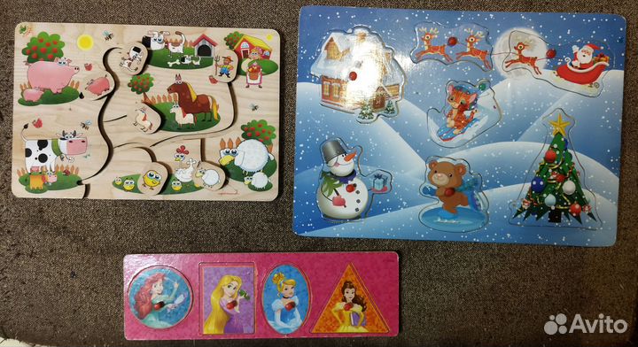 Развивающие деревянные бизиборды